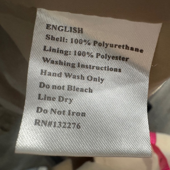 Women's Tan Jacket w/Gold accents Medium - Picture 4 of 8